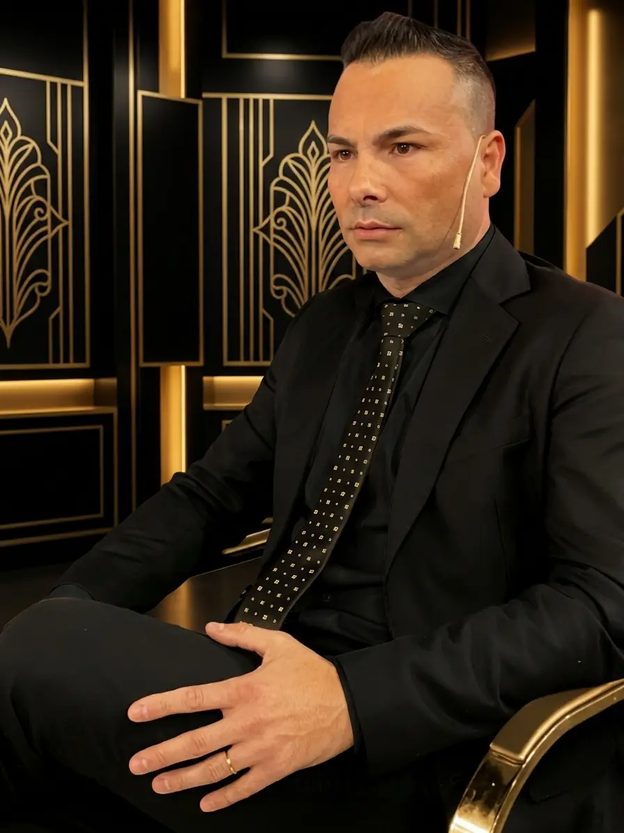 Fernando Rampazzo - Abogado en estudio de televisión